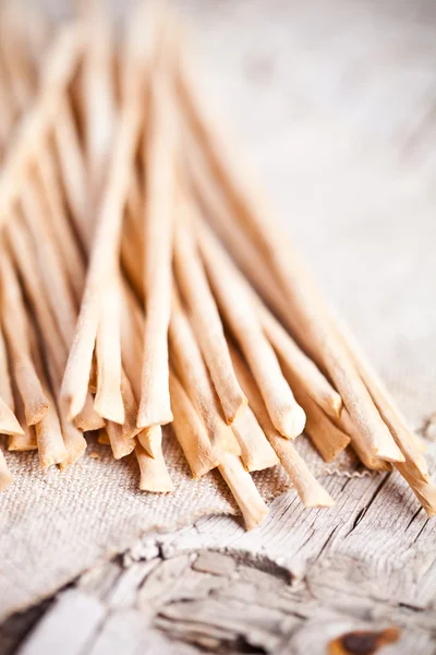 Bread sticks grissini — Stock Photo, Image