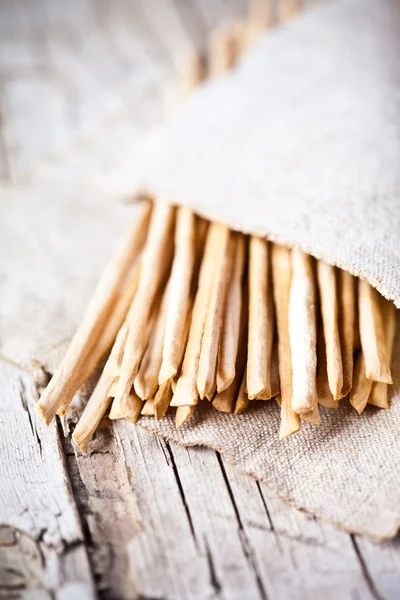 Bread sticks grissini torinesi — Stock Photo, Image