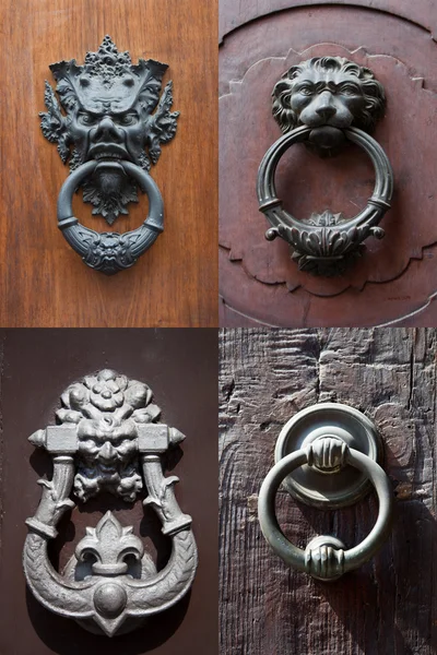 Antique door knockers — Stock Photo, Image