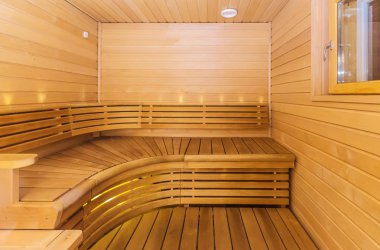 Sauna iç rahat ahşap