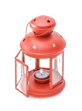 Alev kırmızı fener