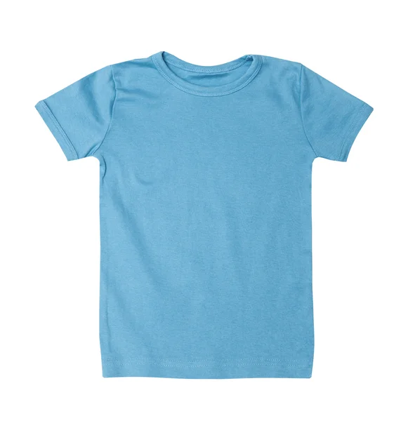 Vêtements pour enfants - chemise bleue — Photo