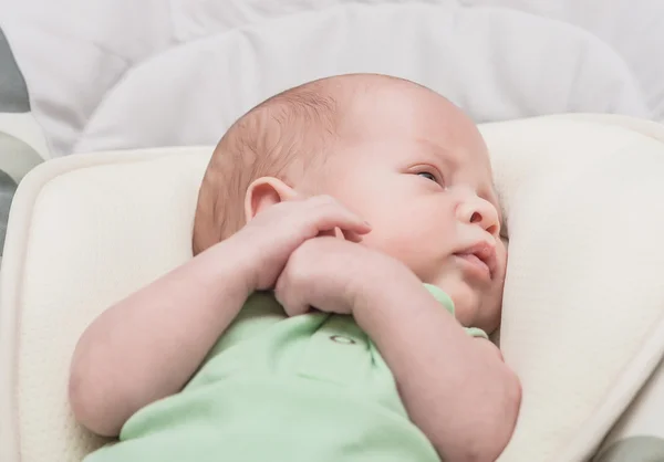 The newborn one-month baby — Stock Photo, Image