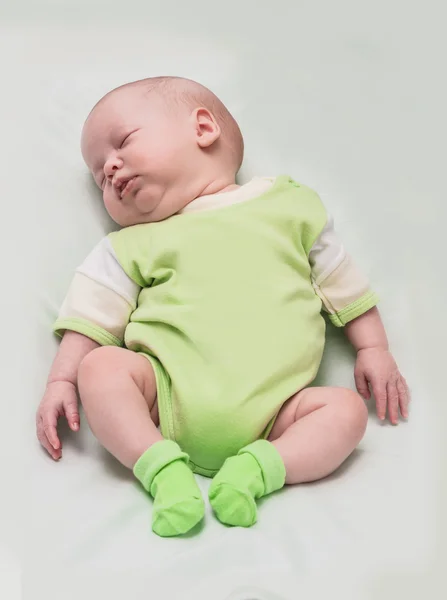 Das neugeborene, einen Monat alte Baby — Stockfoto