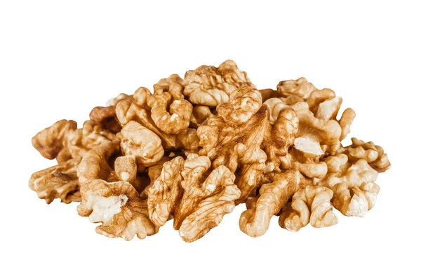 Heap of peeled walnuts — Stock Photo, Image