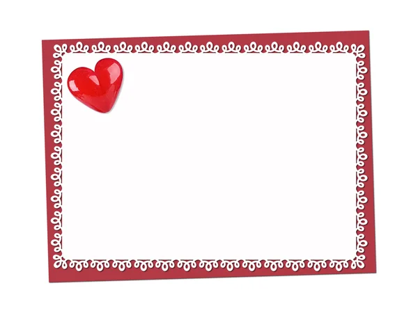 Cartão de Natal. Dia de São Valentim . — Fotografia de Stock