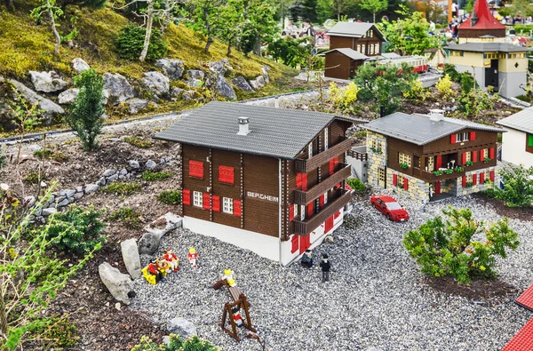 Gunzburg Germania Aprile Miniland Legoland Deutschland Resort Aprile 2014 Gunzburg — Foto Stock