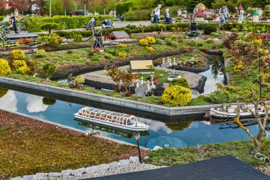 Gunzburg, Almanya - 26 Mart: Legoland - mini Europe Lego tuğla üzerinde 26 Mart 2016, Gunzburg, Almanya