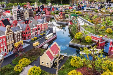 Gunzburg, Almanya - 26 Mart: Legoland - mini Europe Lego tuğla üzerinde 26 Mart 2016, Gunzburg, Almanya