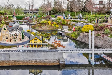 Gunzburg, Almanya - 26 Mart: Legoland - mini Europe Lego tuğla üzerinde 26 Mart 2016, Gunzburg, Almanya