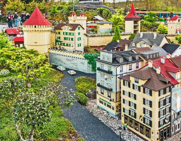 Günzburg Germany April Miniland Legoland Deutschland Resort Den April 2014 — Stockfoto