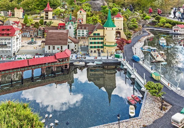 Gunzburg Germania Aprile Miniland Legoland Deutschland Resort Aprile 2014 Gunzburg — Foto Stock