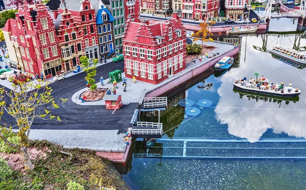 Gunzburg Німеччині Квітня Miniland Курорті Legoland Deutschland Квітня 2014 Року — стокове фото