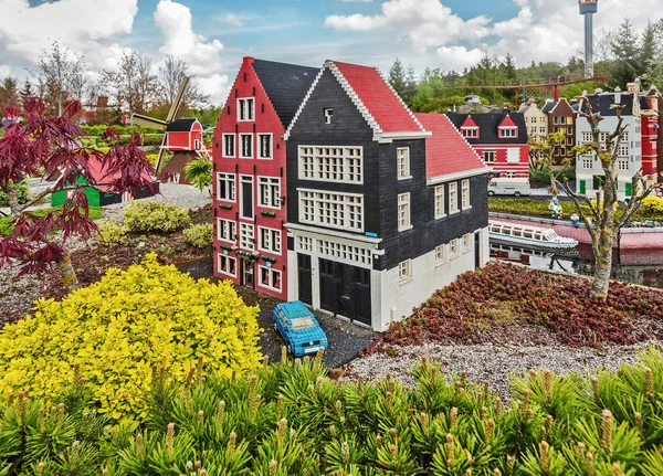 Gunzburg Alemanha Março Legoland Mini Europa Tijolos Lego Março 2016 — Fotografia de Stock