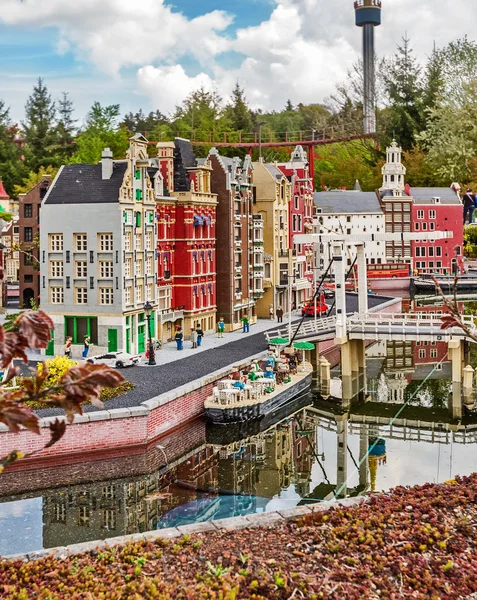 Gunzburg Duitsland Maart Legoland Mini Europa Van Legobakstenen Maart 2016 — Stockfoto