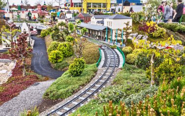 Gunzburg, Almanya - 26 Mart: Legoland - mini Europe Lego tuğla üzerinde 26 Mart 2016, Gunzburg, Almanya