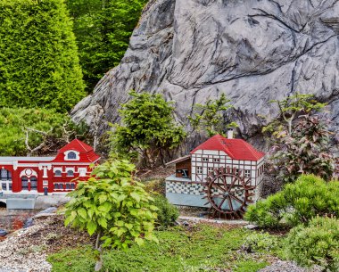 Gunzburg, Almanya - 26 Mart: Legoland - mini Europe Lego tuğla üzerinde 26 Mart 2016, Gunzburg, Almanya