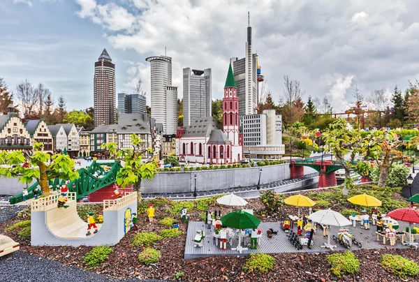 Günzburg Tyskland Mars Legoland Mini Europa Från Legoklossar Mars 2016 — Stockfoto