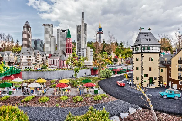 Günzburg Tyskland Mars Legoland Mini Europa Från Legoklossar Mars 2016 — Stockfoto