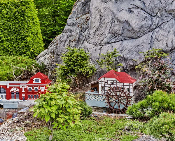 Gunzburg, Almanya - 26 Mart: Legoland - mini Europe Lego tuğla üzerinde 26 Mart 2016, Gunzburg, Almanya