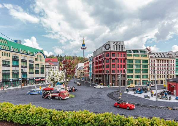 Gunzburg Deutschland März Legoland Mini Europa Aus Legosteinen März 2016 — Stockfoto