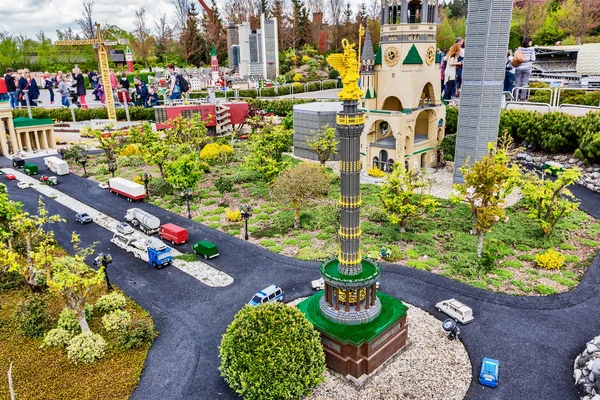 Gunzburg Germany March Legoland Mini Europe Lego Bricks March 2016 — Stock Photo, Image