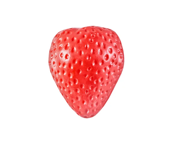 Children Toy Plastic Strawberry Isolated White — Stock Photo, Image