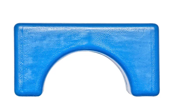 Toy, colorful blue plastic arch — Stock Photo, Image