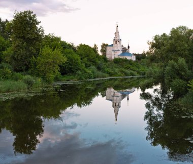 Cosmas ve Damian Kilisesi, Kozmodemyanskaya Kilisesi, Yarunova Tepesi. Suzdal, Vladimir Oblastı, Rusya