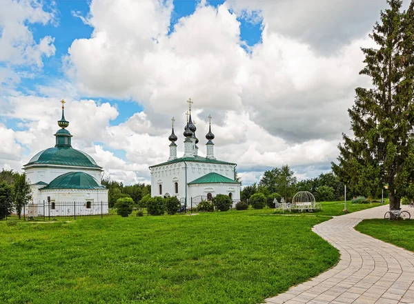 Iglesia Paraskeva Viernes Pyatnitskaya Iglesia Entrada Del Señor Jerusalén Suzdal —  Fotos de Stock