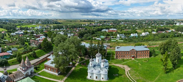 Suzdal Vladimir Oblast Juli 2020 Rizopolozjenskij Katedralen Sett Fra Toppen – stockfoto