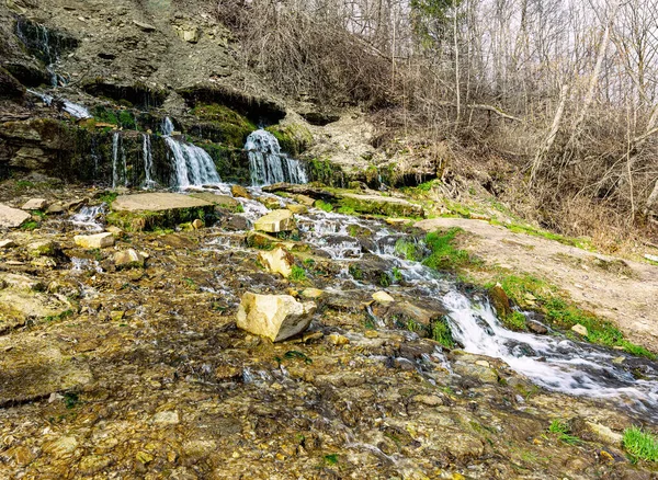 Clés Slovènes Des Douze Apôtres Près Forteresse Izborsk Sur Terrasse — Photo