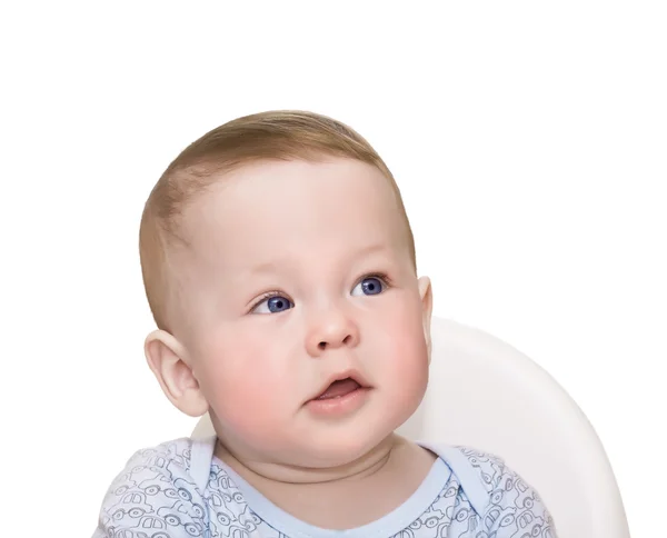 Baby-Träume isoliert auf dem weißen — Stockfoto