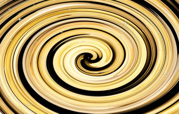 Círculos de ouro fundo abstrato com brilho — Fotografia de Stock