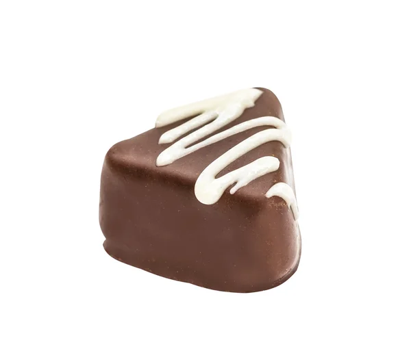 Σοκολάτα candie από τη συλλογή. Όμορφα που εκδίδονται απομονωθεί σε λευκό φόντο — Φωτογραφία Αρχείου