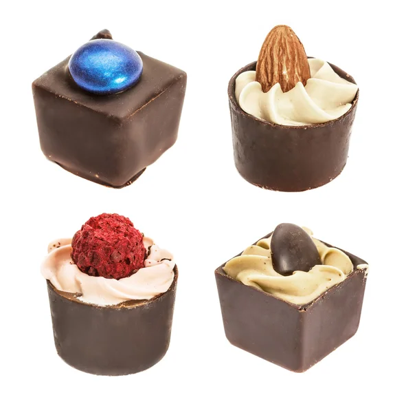 Set of chocolate candie — Stock Photo, Image