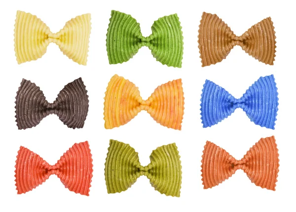 Multi gekleurde pasta — Stockfoto
