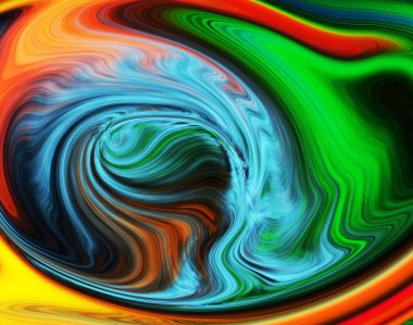 Parlak soyut çok renkli