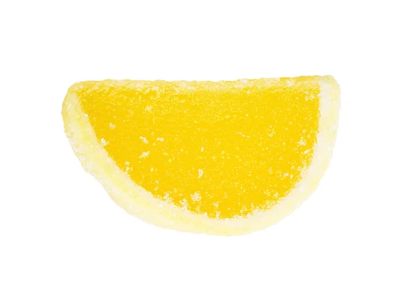 Yellow fruit jelly — Stock Photo, Image