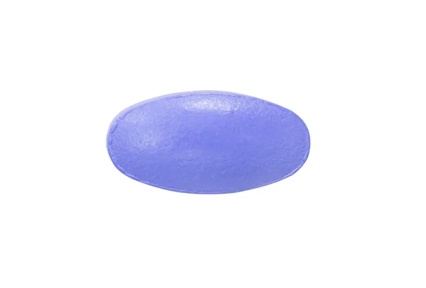 Blue medical pill — Stock Photo, Image