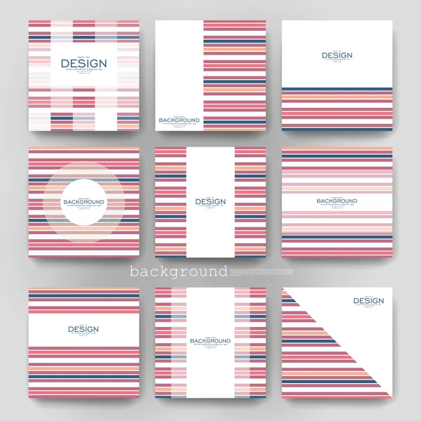 Abstract Vector Brochure sjabloon. Flyer lay-out — Stockvector