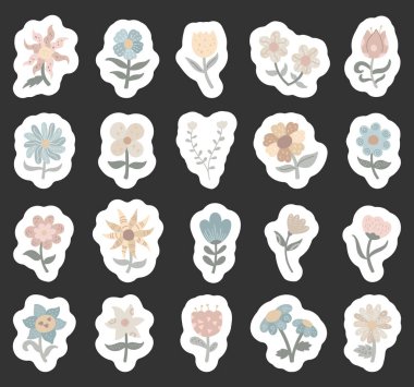 Resimleriniz için doğal bitkileri ve büyüleyici botanik unsurları gösteren, İskandinav tarzında çiçek seti, yaratıcı tasarım projeleri ve doğadan esinlenen kompozisyonları rahatlatan doğa.