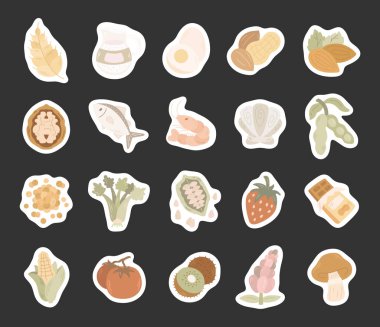 İskandinav tarzında hazırlanan gıda alerjisi günlük besin iletişimi için mandıra fındığı, deniz ürünleri, sebze ve sebze gibi genel alerjik bileşenleri içerir.