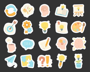 İskandinav tarzında oluşturulan yaratıcı düşünce, eğitim ve bilişsel görsel büyüme bilgisi ile ilham planlama analizi öğrenme sorununu göstermektedir.