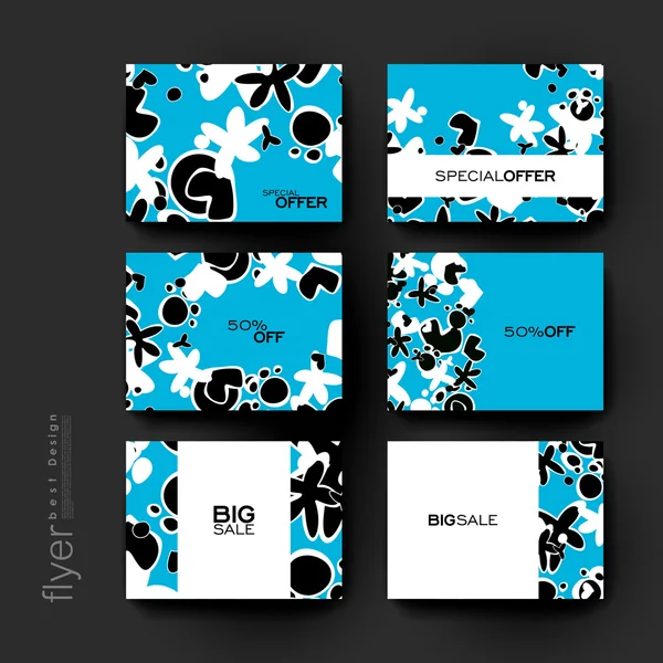 Abstract Vector Brochure sjabloon. Flyer lay-out — Stockvector