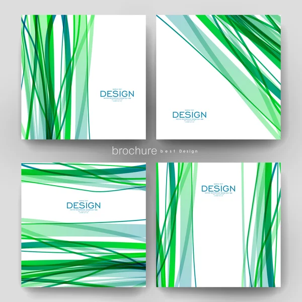 Abstracte achtergrond vector brochure sjabloon. Flyer lay-out — Stockvector