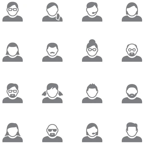 Kullanıcıların basit simgeler.