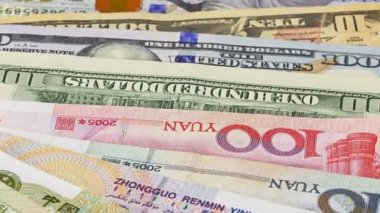 Yuan vs Doları banka dönen kavramı iş arka plan notları