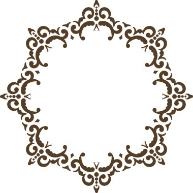 Sıradışı dantel çerçeve, dekoratif öğe