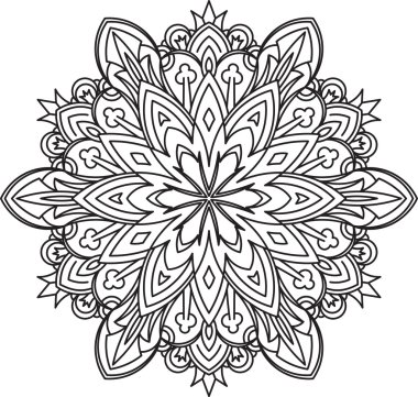 Mandala dekoratif öğe